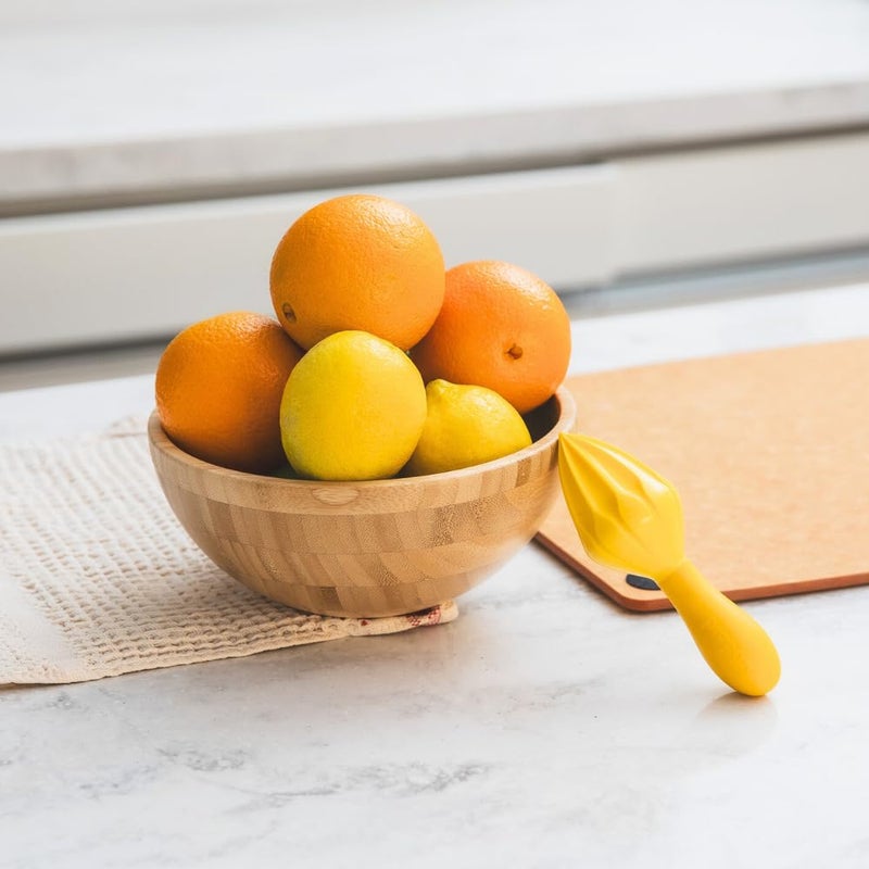 Prepara Juicy Juice Manual Hand Citrus Reamer for Lemons, Limes, and Oranges,Yellow - Image 4